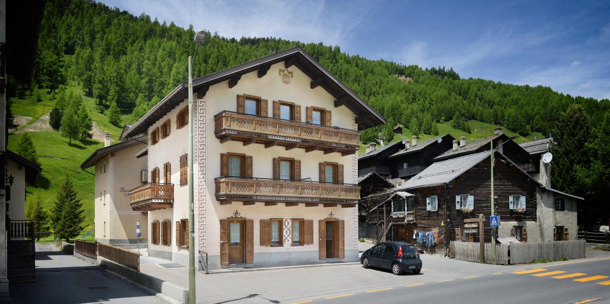 Baita La Fonte Livigno Bagian luar foto